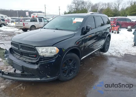 2013 Dodge Durango Sxt from USA, damaged, VIN 1C4RDJAG4DC693818